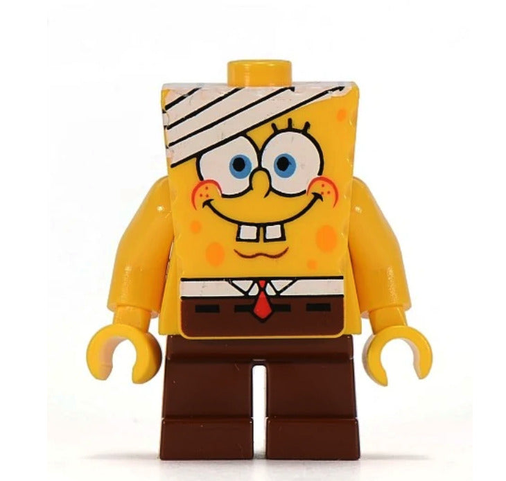 Lego SpongeBob SquarePants 3832 Bandage on Head Minifigure