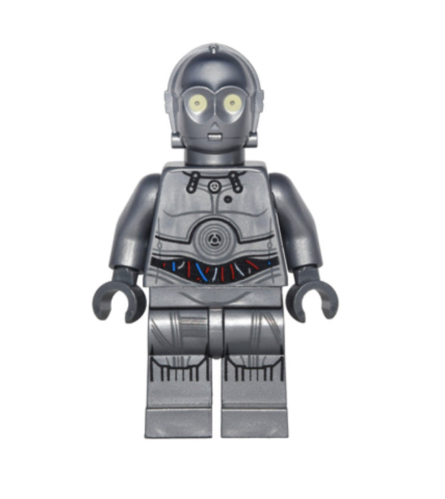 Lego U-3PO Silver Protocol Droid C-3PO Star Wars Minifigure 75146