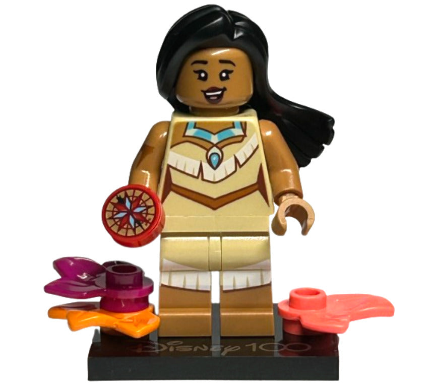 Lego Pocahontas 71038 Collectible Disney 100 Minifigure — Brickohaulic