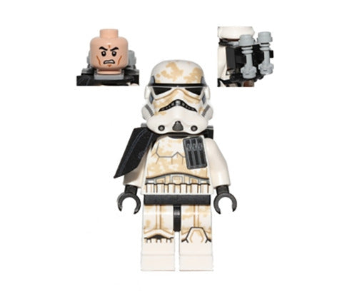 Lego Sandtrooper 75052 Black Pauldron Episode 4/5/6 Star Wars Minifigure