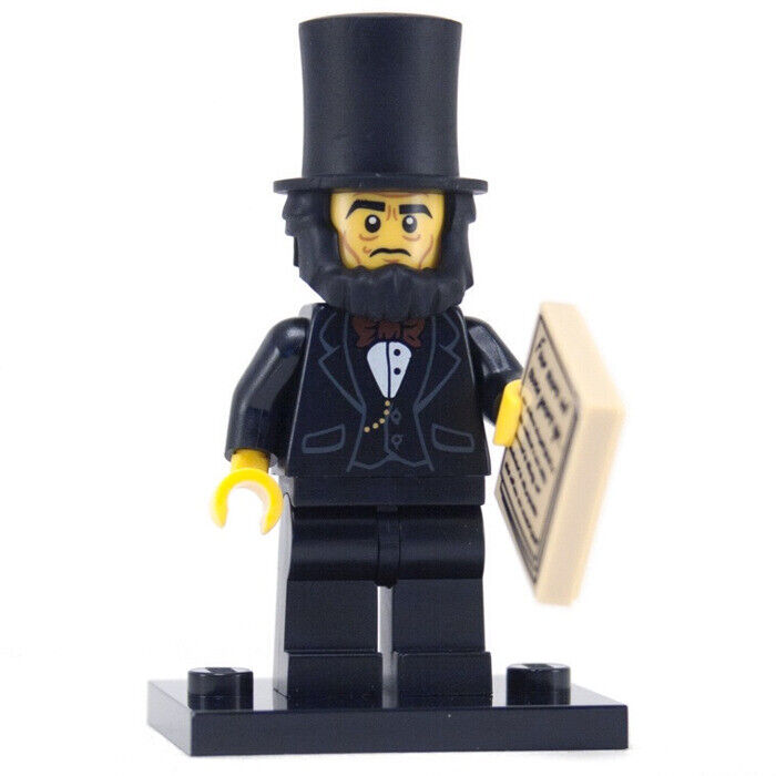 Lego Abraham Lincoln 71004 The LEGO Movie Collectible Minifigure