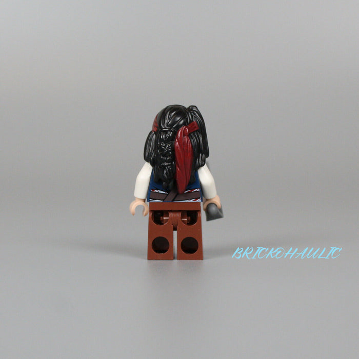 Lego Captain Jack Sparrow 4183 4192 4191 Pirates of the Caribbean Minifigure