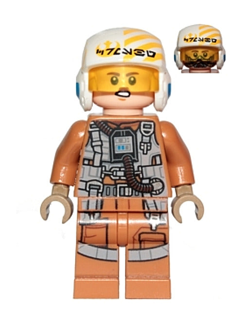 Lego Resistance Bomber Pilot 75188 Episode 8 Star Wars Minifigure