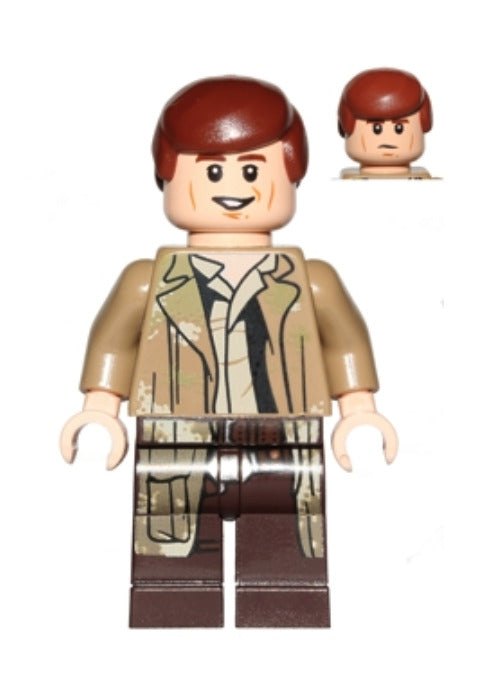 Lego Han Solo 75094 Endor Outfit Imperial Shuttle Star Wars Minifigure