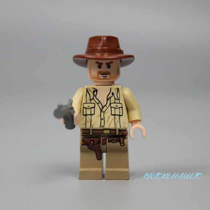 Lego Indiana Jones 7195 Open Shirt Raiders of the Lost Ark Minifigure