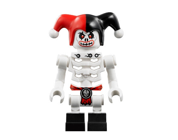 Lego Krazi 70592 Red Loincloth Jester's Cap Ninjago Minifigure