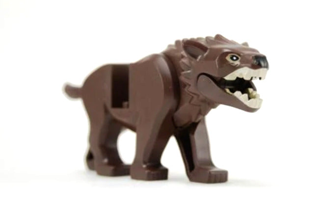 Lego Warg 79012 with Black Nose The Hobbit Animal Big Figure Minifigure