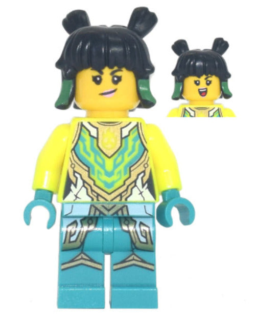 Lego Mei 80031 Neon Yellow Armor Monkie Kid Minifigure