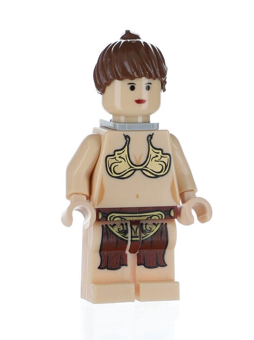 Lego Princess Leia 6210 Jabba Slave with Neck Bracket Star Wars Minifigure