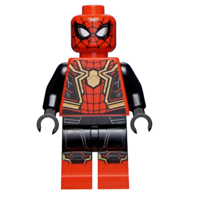 Lego Spider Man 76185 76261 Black & Red Suit Gold Spider Super Heroes Minifigure