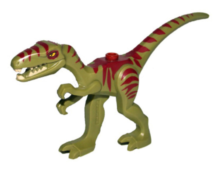 Lego Coelophysis - Gallimimus 5887 Jurassic World Minifigure Dinosaur Authentic