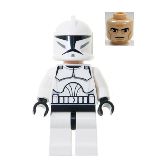 Lego Clone Trooper 10195 8019 7675 The Clone Wars Star Wars Minifigure