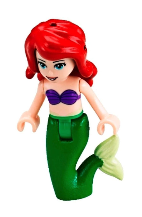 Lego Ariel Mermaid 41050 Dark Purple Top Disney Princess Minifigure