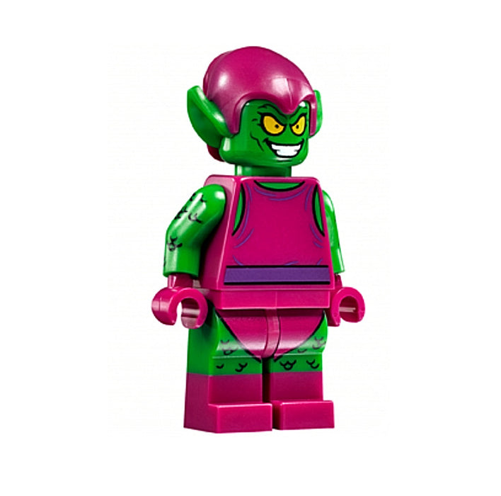 Lego Green Goblin 76057 Magenta Outfit Super Heroes Minifigure