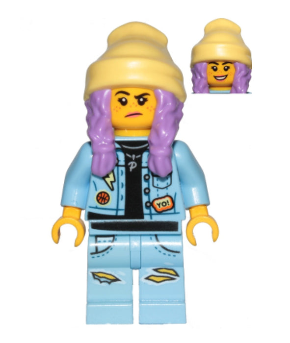 Lego Parker L. Jackson 70424 40336 Denim Jacket Hidden Side Minifigure