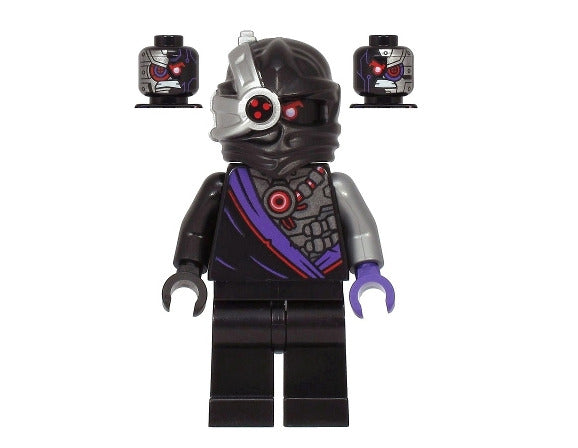 Lego Nindroid Warrior 71699 71704 Dual Sided Head Legacy Ninjago Minifigure