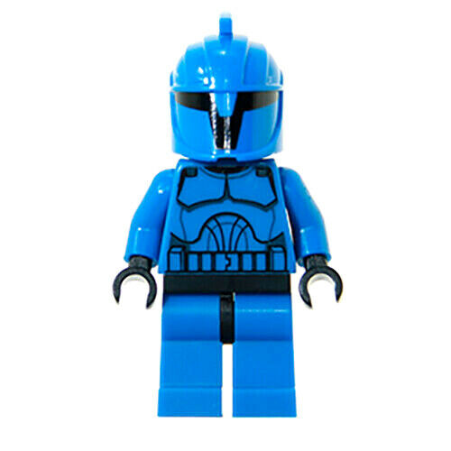 Lego Senate Commando, Plain Light Nougat Head Clone Wars Star Wars Minifigure