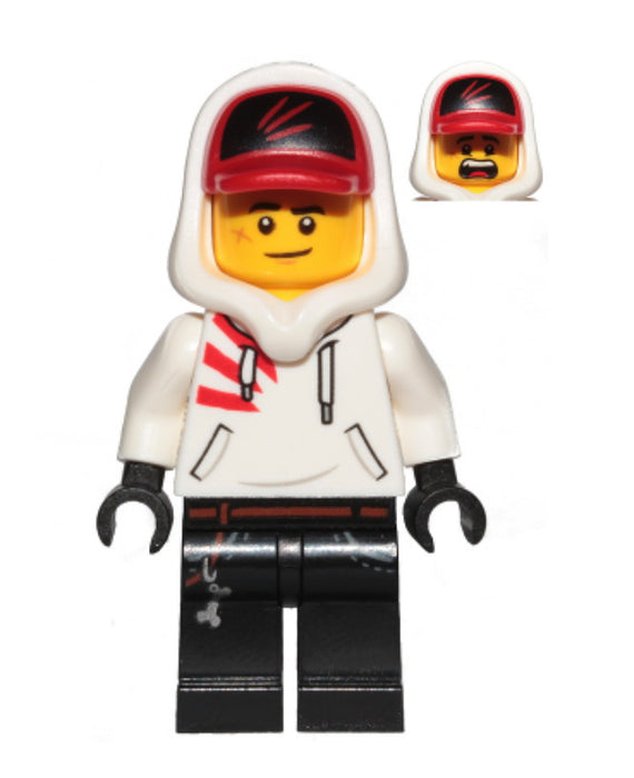 Lego Jack Davids 70421 70419 White Sweater Hidden Side Minifigure