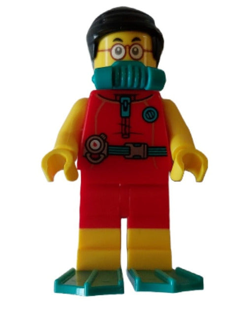 Lego Mr. Tang 80037 Red Diving Suit Monkie Kid Minifigure