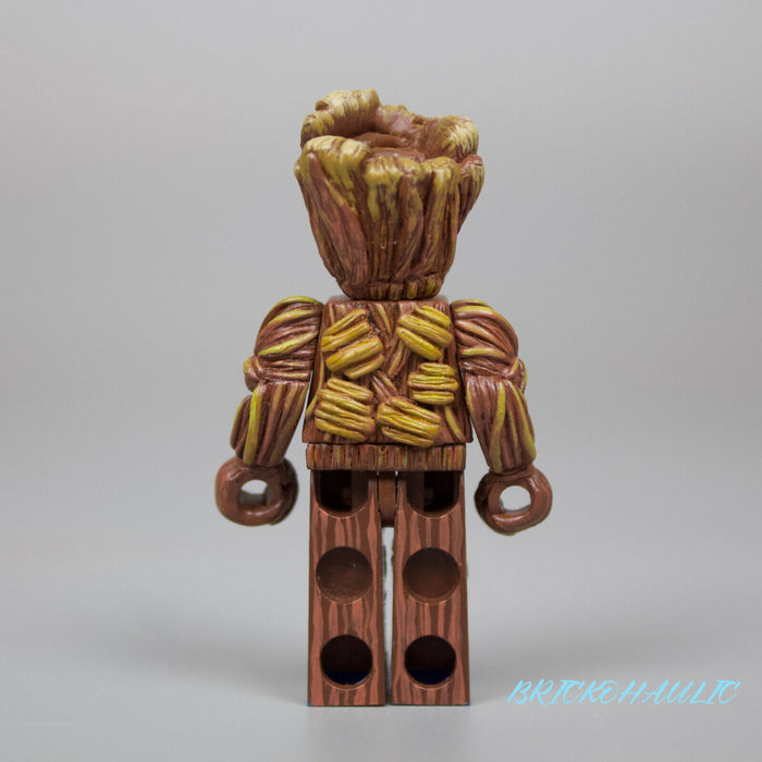 Groot Super Heroes CUSTOM Minifigure Handmade Engraved ULTRA RARE