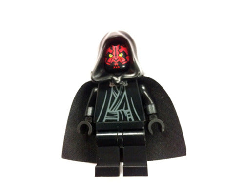 Lego Darth Maul - Silver Neck Clasp Torso Watch Set Star Wars Minifigure