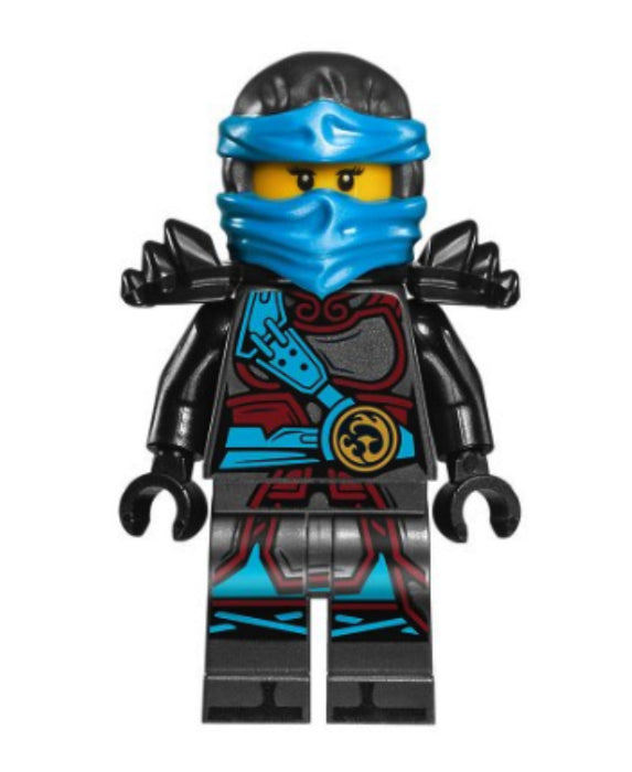 Lego Nya 70625 Hands of Time, Black Armor Ninjago Minifigure