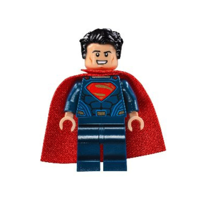 Lego Superman 76044 76087 Dark Blue Suit Dawn of Justice Super Heroes Minifigure