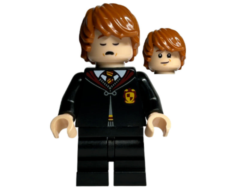 Lego Ron Weasley 76420 Gryffindor Robe Clasped Harry Potter Minifigure