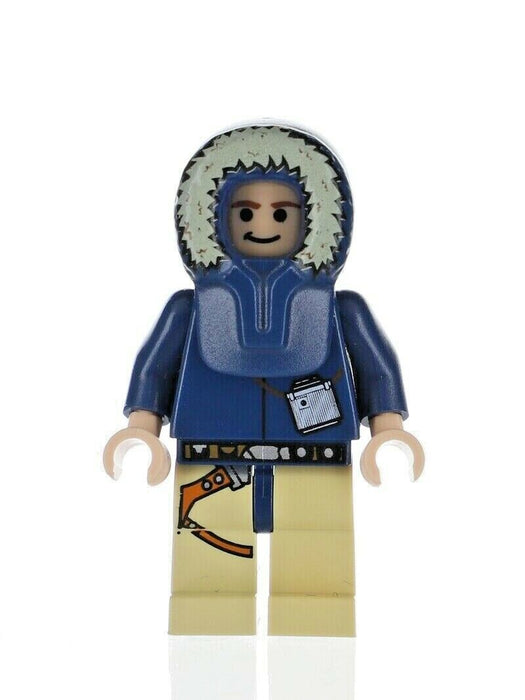 Lego Han Solo 7749 Tan Legs Parka Hood Light Flesh Star Wars Minifigure