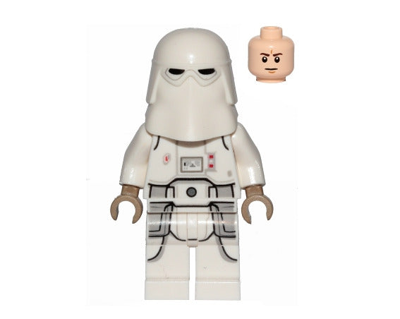 Lego Snowtrooper 75288 Printed Legs Dark Tan Hands Star Wars Minifigure