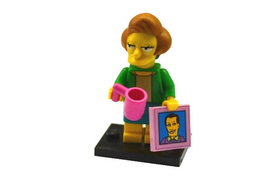 Lego Edna Krabappel 71009 The Simpsons Series 2 Collectible Minifigure