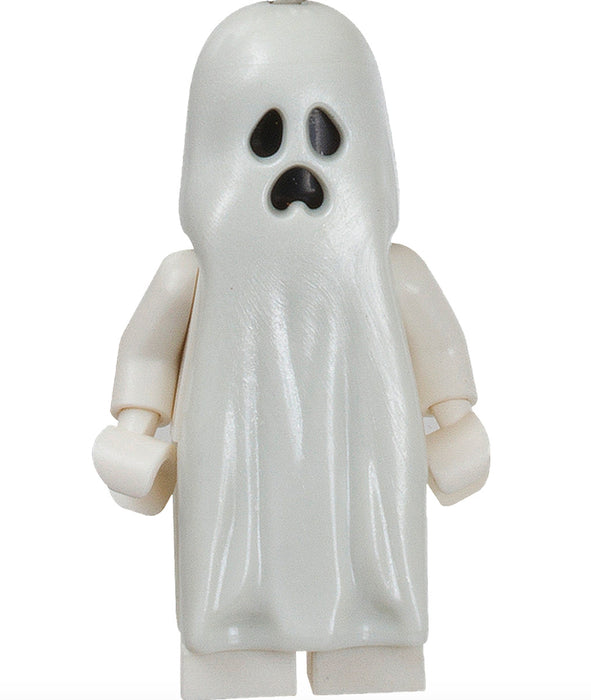 Lego Ghost 9467 Glow in Dark Pointed Top Shroud Monster Fighters Minifigure