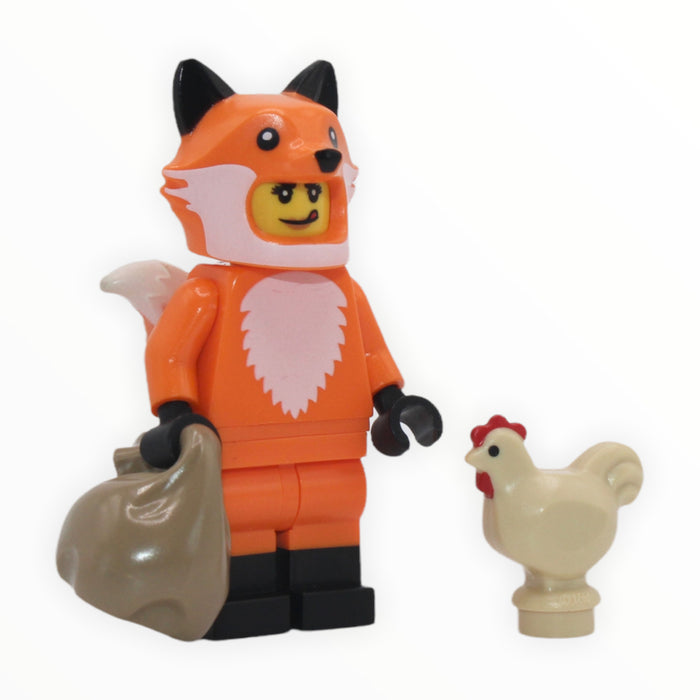 Lego Fox Costume Girl, Series 19 Collectible Minifigures Minifigure