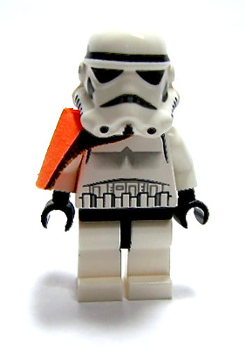 Lego Sandtrooper 7659 Orange Pauldron Episode 4/5/6 Star Wars Minifigure